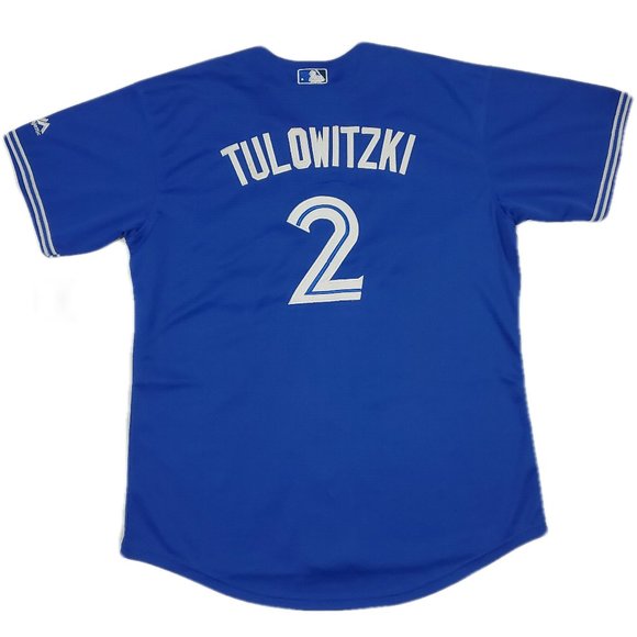 YOUTH Toronto Blue Jays Jersey #2 Troy Tulowitzki - Picture 5 of 7